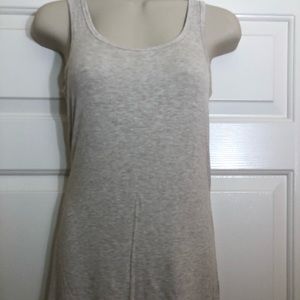 CAbi - Heather Grey Tunic Tank Small